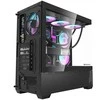 Darkflash DS900 AIR kompiuterio dėklas (juodas) + 7 ARGB ventiliatoriai