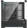 Darkflash DY450 PRO kompiuterio dėklas + ventiliatorius (juodas)