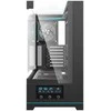 Darkflash DY450 PRO kompiuterio dėklas + ventiliatorius (juodas)