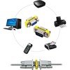 Oem DB9 nuoseklusis adapteris – moteriškas – moteriškas – adapteris