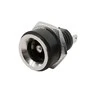Oem DC 022B 1.3/3.5mm maitinimo lizdas - prisukamas - lizdas 3.5x1.3 - 2 kontaktų