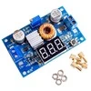 Oem DC/DC įtampos keitiklis iš 4-38V į 1.25-36V 75W (STEP DOWN) + voltmetras
