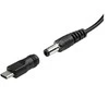 DC kampinis adapteris 5.5X2.1 lizdui į 4.0X1.7 kištuką - Adapteris