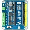 DC variklio valdiklio modulis - keturių kanalų - priedėlis skirtas Raspberry Pi Pico - Waveshare 19764