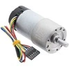DC variklis 37Dx73L su 131:1 pavara 12V 76RPM + enkoderis CPR 64, Pololu 4756