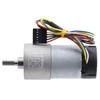 DC variklis 37Dx73L su 131:1 pavara 12V 76RPM + enkoderis CPR 64, Pololu 4756
