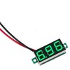 DC voltmetras 3-30V - 0.36' - žalias LED - be korpuso