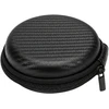 Dėklas Na Ausinės Pokroviec dėklas 80x80x35mm Juodas Carbon Pudełko Z Siatką