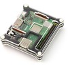 Oem Dėklas, skirtas Raspberry Pi 3 A+ juodas - 5 sluoksnių