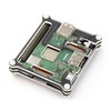 Oem Dėklas, skirtas Raspberry Pi 3 A+ juodas - 5 sluoksnių