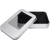 Dėžė su rankena 18.5x13x9.7 cm - skaidri - plastikinė - organizatorius
