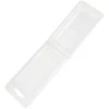 Dėžė su rankena 18.5x13x9.7 cm - skaidri - plastikinė - organizatorius