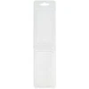 Dėžė su rankena 18.5x13x9.7 cm - skaidri - plastikinė - organizatorius