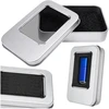 Dėžė su rankena 18.5x13x9.7 cm - skaidri - plastikinė - organizatorius