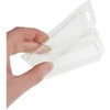 Dėžė su rankena 18.5x13x9.7 cm - skaidri - plastikinė - organizatorius