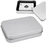 Dėžė su rankena 18.5x13x9.7 cm - skaidri - plastikinė - organizatorius