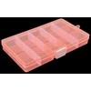 Oem Dėžutė 15 skyrių 175x100x22 mm - oranžinė - smulkių daiktų konteineris