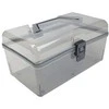 Oem Dėžutė su rankena 20x15x10.5cm - skaidri - plastikinė - organizatorius