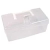 Oem Dėžutė su rankena 20x15x10.5cm - skaidri - plastikinė - organizatorius