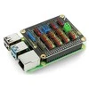 DFRobot DFR0566 IO išplėtimo priedėlis HAT, skirtas Raspberry Pi 4B / 3B+ / 3B / 2B