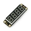 DFRobot DFR0645-R Gravity 8 segmentų, 4 skaitmenų LED ekranas, I2C, raudonas