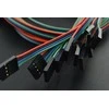DFRobot Gravity, jutiklio prijungimo laidas, skirtas Arduino, 4 kontaktų, I2C/UART, 50cm, x10, FIT0773