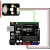 Ventiliatoriaus modulio jungimo schema su Arduino