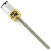 Dfrobot Micro Metal DC variklis su srieginiu velenu (6 V 150 rpm M4 x 55)