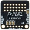 DS2482S-800 - I2C į 1 laidą keitiklis, 8 kanalai - STEMMA QT/Qwiic - Adafruit 6027