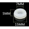 Oem Dulkėms atsparus kištukas 16x5 - 11 mm skylei - silikonas