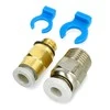 Dviejų Creality pneumatinių jungčių rinkinys - 2.5mm ir 4mm