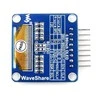Dviejų spalvų grafinis OLED ekranas 0.96" (A) 128x64px SPI/I2C, kampinės jungtys, Waveshare 9085