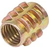 Dvigubo sriegio medinis įdėklas M8x18mm - 10 vnt, - Baldų įdėklas - Varžtas - Veržlė