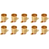 E10 įsukamas dviračio lemputės lizdas litavimui 10 vnt