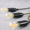Oem E14 bakelitinis lempos laikiklis - juodas - Plastikinis lizdas