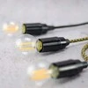 Oem E27 bakelitinis lempos laikiklis - juodas - Plastikinis lizdas