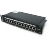 LANBERG PPF5-9012-B Lanberg Patch Panel 10, 12 port 1U, cat.5e, juodas