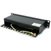 LANBERG PPF6-9012-B Patch Panel 10 colių 12 prievadų 1U cat.6 juoda