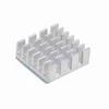Oem Ekstruzinio aliuminio radiatorius - 14x14x6mm sidabrinis - aušinimo radiatorius