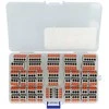Elektrinių kubelių rinkinys 2/3/4/5pin 32A/250V - oranžinė - 46 vnt, - justPi