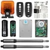 Elektrobim Dvivėrių vartų pavara ETM-01 Light 150kg 2m 16mm/s 24V - prailginimas 30cm
