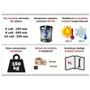 Elektrobim Linijinė pavara Super Power Jack Mini 1000N 5.4mm/s 12V - 20cm eiga