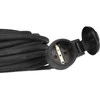 Emos Ilgiklis 1 lizdo 10m su įžeminimu 3x1.5 mm² IP44 su gumine izoliacija, juodas