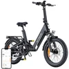 ENGWE L20 3.0 BOOST 250W 20" elektrinis dviratis (juodas)