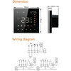 Eurokomp Tuya 16A E6263 WiFi termostatas