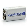 everActive Sidabrinis linija paruošta naudojimui 9V 250mAh akumuliatorius, 1 vnt.