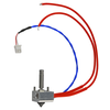 Flashforge Creator 3 Pro kairiojo hot end komplektas - grūdintas plienas - 0.4mm