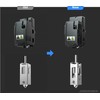Flashforge Creator3 grūdinto plieno ekstruderio antgalis - 0.4 mm