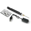 FlatPro2 Solder belaidis lituoklis su temperatūros reguliavimu - 200-470 laipsnių - juodas - Webski