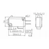 Oem Galinės padėties jungiklis KW7-0 - 230VAC - Mikro jungiklis